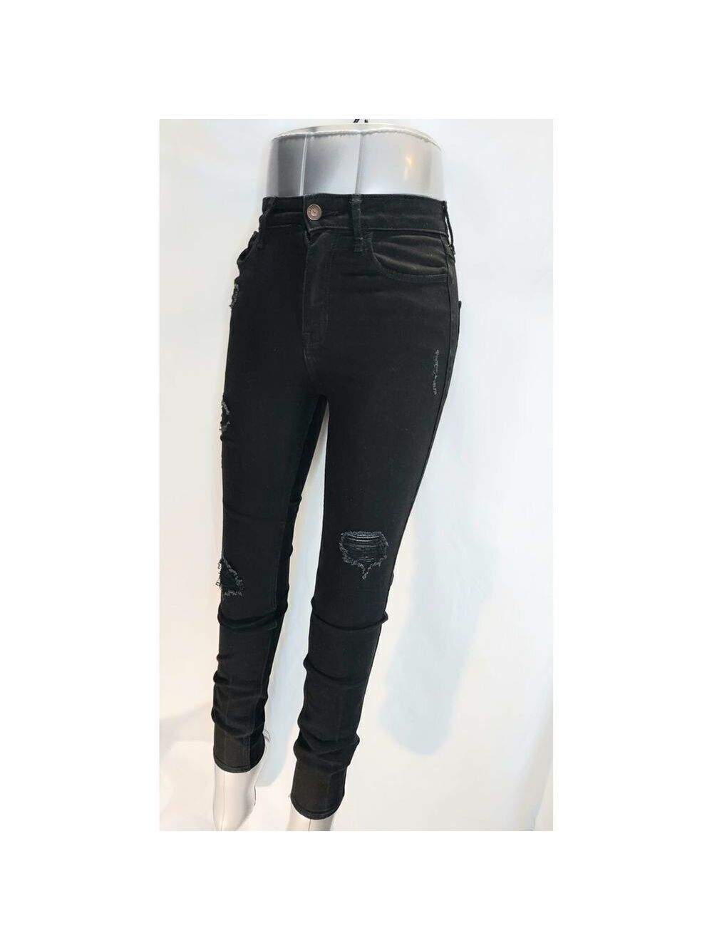 Hollister Girls High Rise Distressed Super Skinny Jeans Size 23